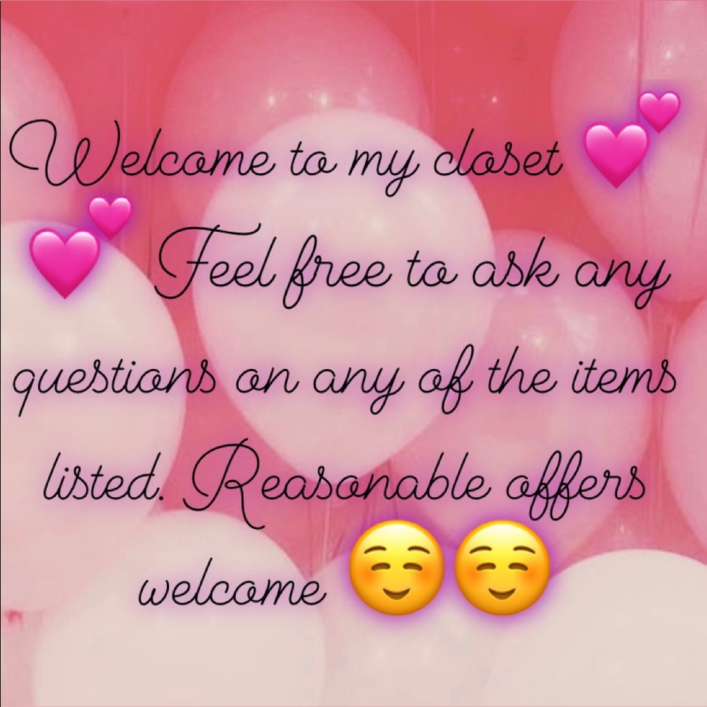 Welcome to my closet 💗💗!